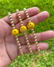 Happy Life,  Happy Face Handmade Bracelet