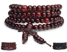 Wooden Prayer Wrist Mala
