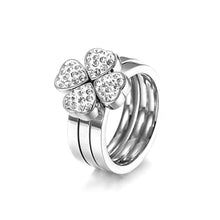 Four Leaf Clover Lucky Ring