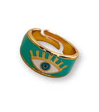 Tri-Color Lucky Ring Set