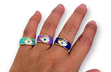 Tri-Color Lucky Ring Set
