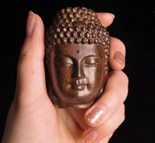 Mini Wooden Buddha Figure