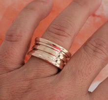 Roman Four Band Ring