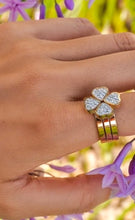 Four Leaf Clover Lucky Ring