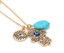 Fatima Turkish Multi Layer Necklace