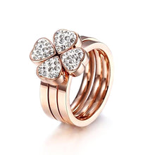 Four Leaf Clover Lucky Ring