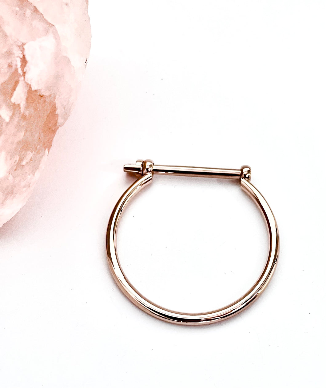 Elevation Bar Cuff Round Bracelet