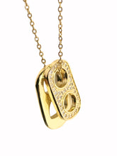 Double Soda Tab/Cap Necklace