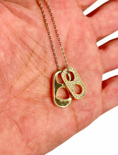 Double Soda Tab/Cap Necklace