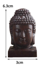 Mini Wooden Buddha Figure