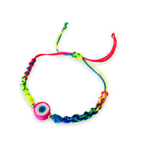Summer Evil Eye Knotted Bracelet
