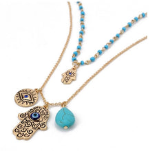 Fatima Turkish Multi Layer Necklace