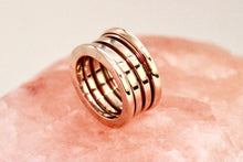 Roman Four Band Ring