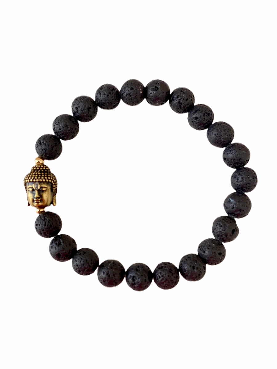 Volcanic Buddha Intention Bracelet