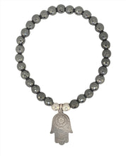Hamsa Hematite Strength Bracelet