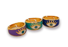 Tri-Color Lucky Ring Set