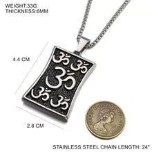 Om Vintage Pendant Necklace (Free Shipping)