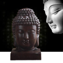 Mini Wooden Buddha Figure