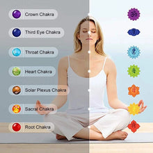 7 Chakras Lava Healing Bracelet