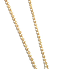 Peace Sign Ball Chain Necklace