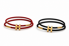 “H” Signature Braided Cord Bracelet