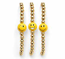 Happy Life,  Happy Face Handmade Bracelet