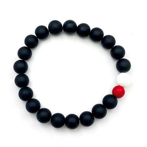 Fire Obsidian Balance Bracelet