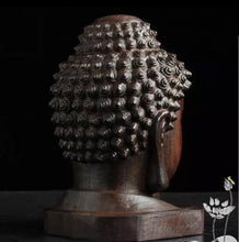 Mini Wooden Buddha Figure